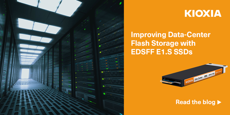 Improving Data Center Flash Storage with EDSFF E1 S SSDs