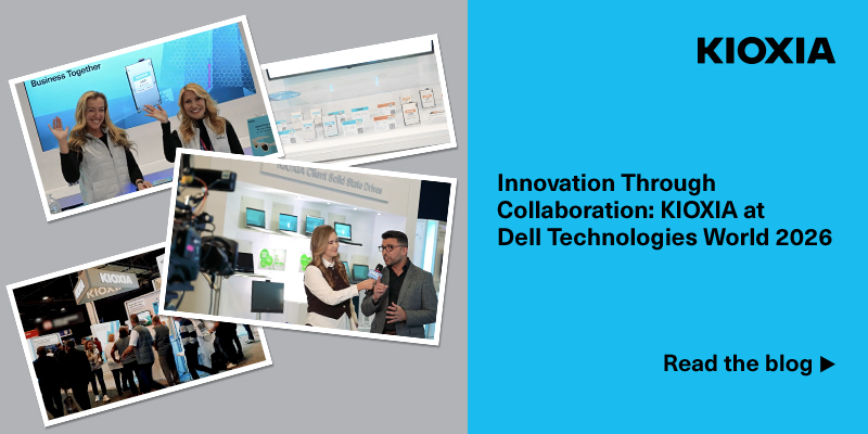 Innovation Through Collaboration KIOXIA at DTW 2026