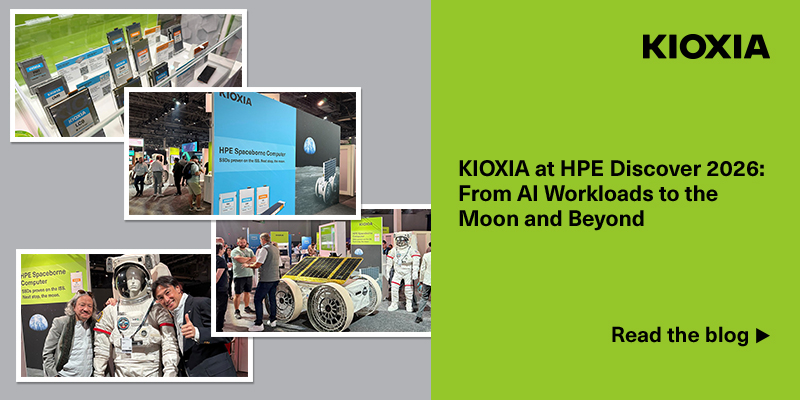 KIOXIA at HPE Discover 2026