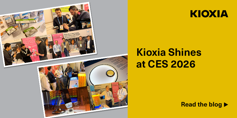 KIOXIA Shines at CES 2026