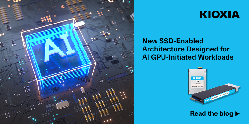 New SSD Enabled Architecture Designed for AI GPU Initiated Workloads