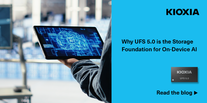 Why UFS 5 is the Storage Foundation for On-Device AI