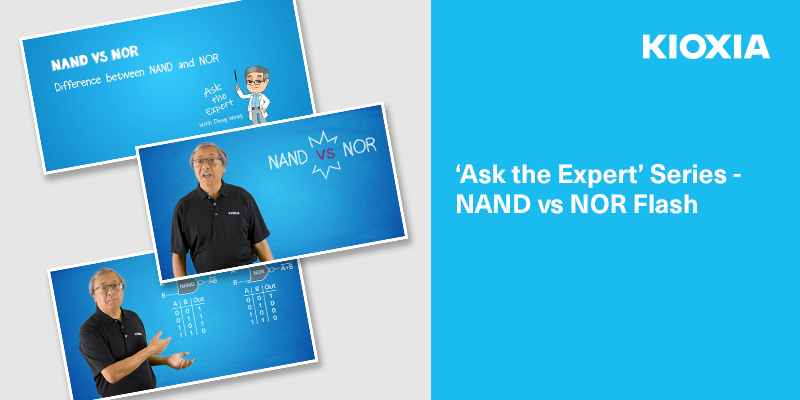 Ask the Expert Series - NAND vs NOR Flash