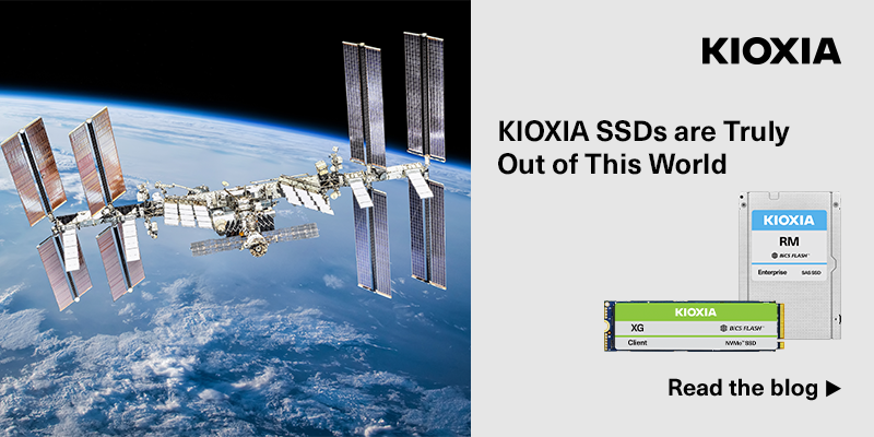 KIOXIA SSDs are Truly Out of This World