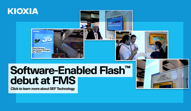 Software-Enabled Flash debut at FMS