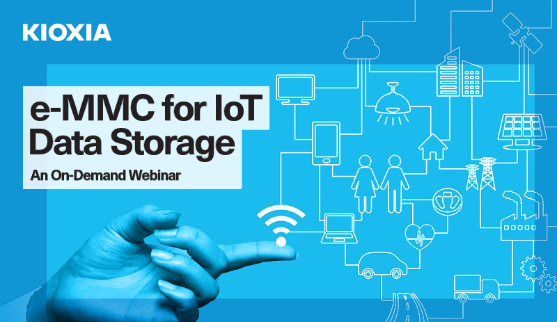 e-MMC for IoT Data Storage
